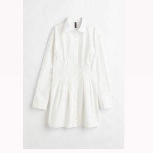 Cotton Shirt Poplin Dress